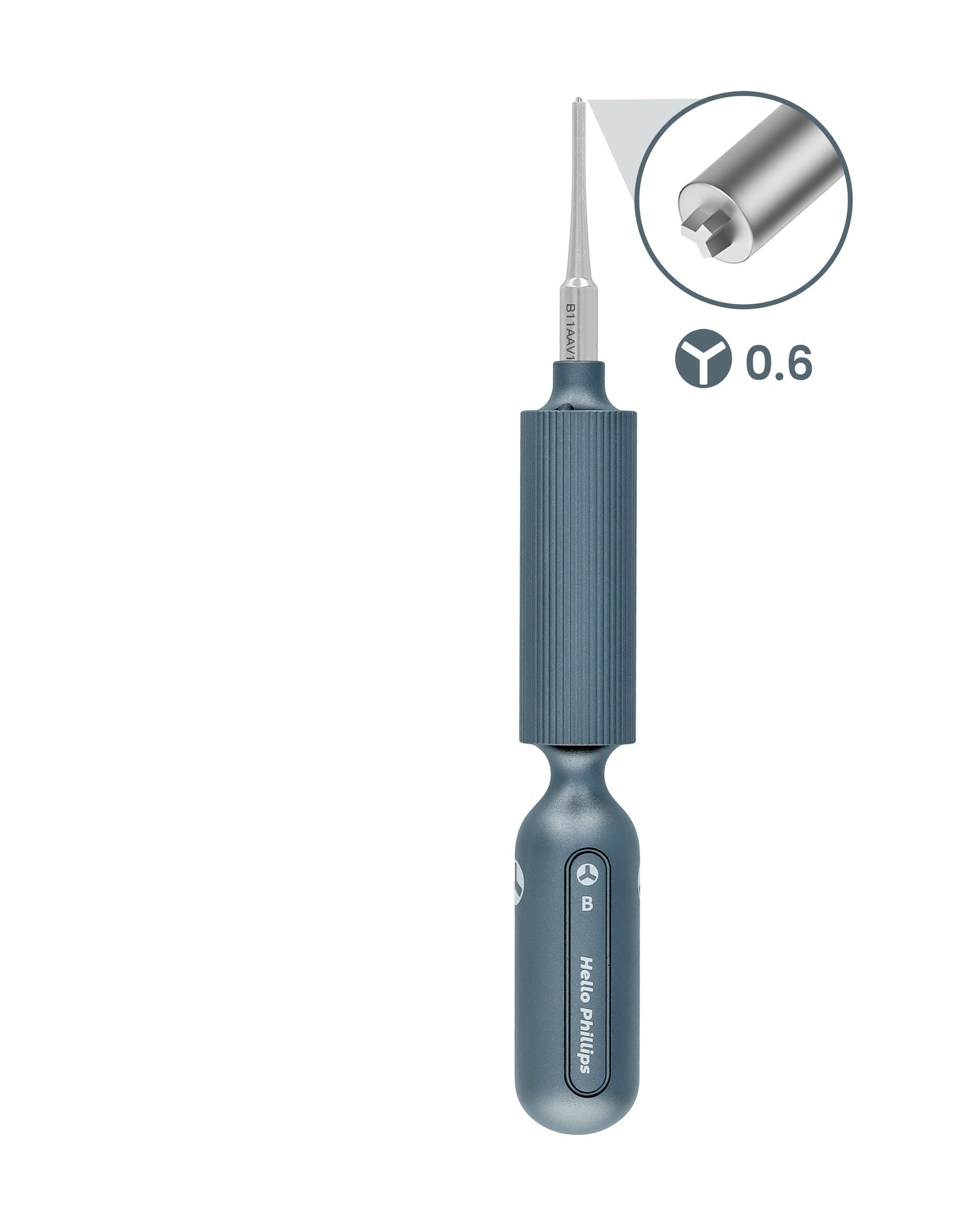 QianLi 3D Ultra Feel iThor Screwdriver Model B Tri-Point 0.6 (Not Returnable)