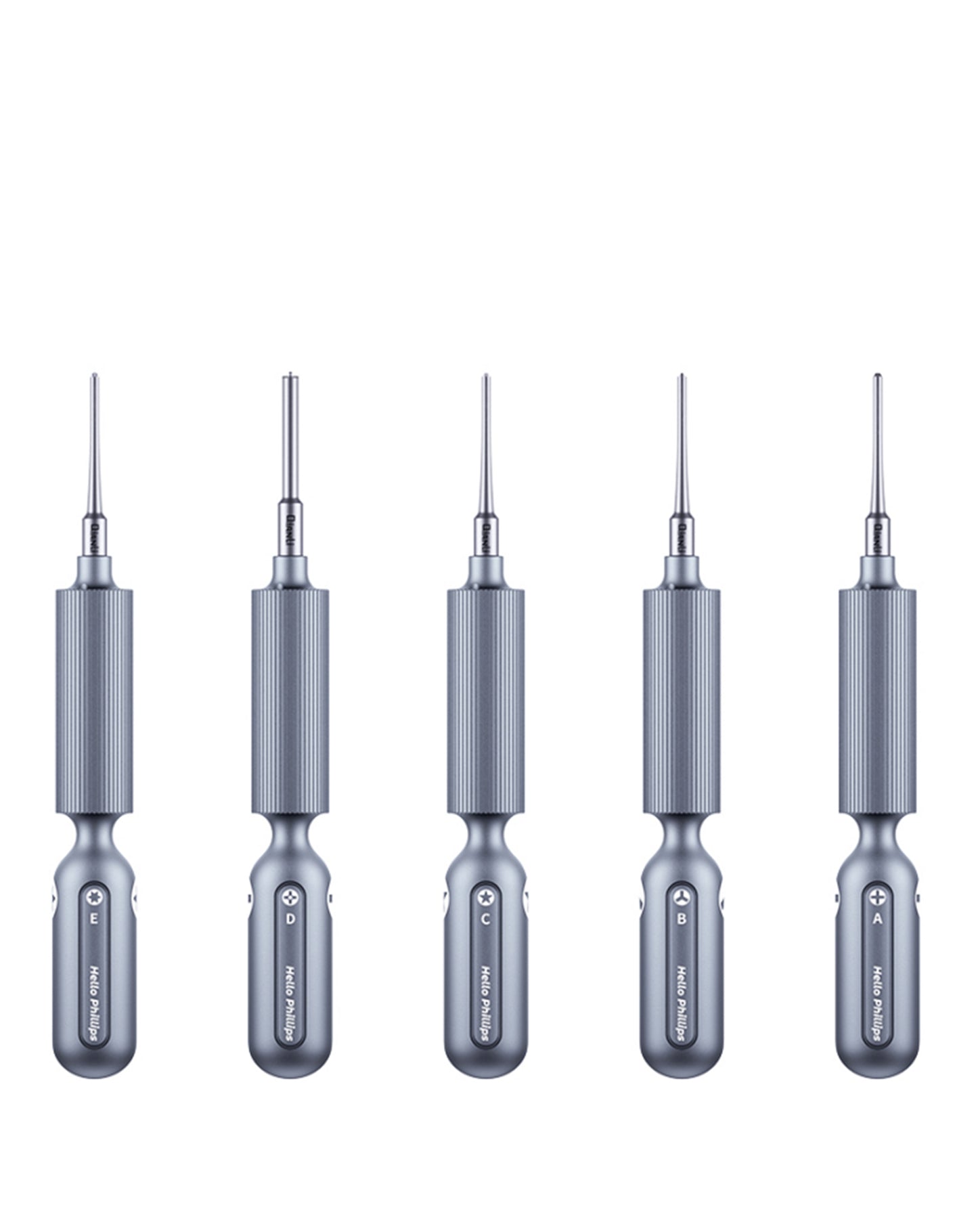 QianLi 3D Ultra Feel iThor Screwdriver Set (1.2mm/0.6mm/0.8mm/2.5mm/T2) (Not Returnable)