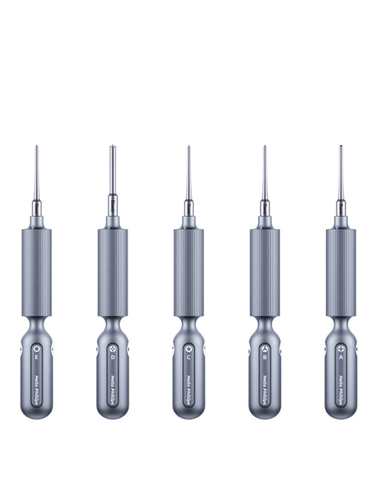 QianLi 3D Ultra Feel iThor Screwdriver Set (1.2mm/0.6mm/0.8mm/2.5mm/T2) (Not Returnable)