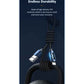 Toocki USB A-L Non-MFI Fast Charging Data Cable w/ Display (BROWN) (12W) (6ft)
