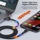 Toocki USB A-L Non-MFI Braided Fast Charging Data Cable (BLACK) (3ft) (12W) (Only Ground Shipping)