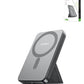 Esoulk Foldable Magnetic Wireless Power Bank (5000mAh / 5W) (BLACK)