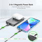 Esoulk Foldable Magnetic Wireless Power Bank (5000mAh / 5W) (BLACK)