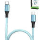 Esoulk USB C-C Charging & Data Sync Cable (BLUE) (100W) (6ft)