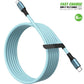 Esoulk USB C-C Charging & Data Sync Cable (BLUE) (100W) (6ft)