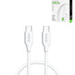 Esoulk C-C Fast Charging Cable (WHITE) (5ft) (60W) (Only Ground Shipping)