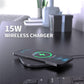 Esoulk QI Wireless Charger (15W) (BLACK)