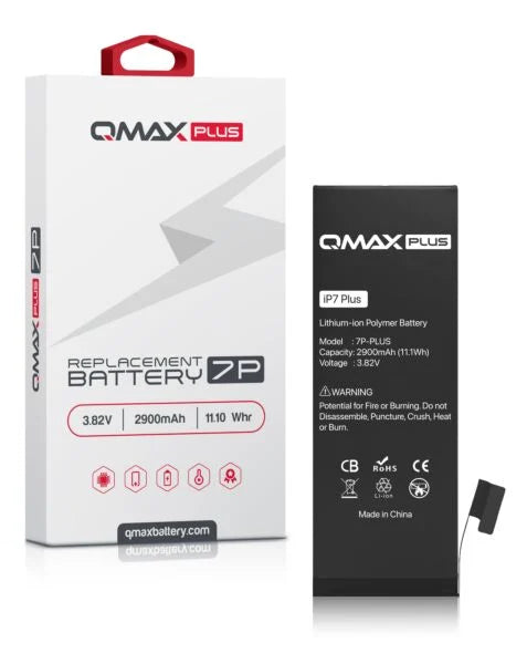 QMAX Plus iPhone 7 Plus Replacement Battery (2900 mAh)