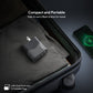 Esoulk EK2005 Dual USB C Wall Charging Plug (BLACK) (65W) (Only Ground Shipping)