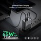 Esoulk EK2005 Dual USB C Wall Charging Plug (BLACK) (65W) (Only Ground Shipping)