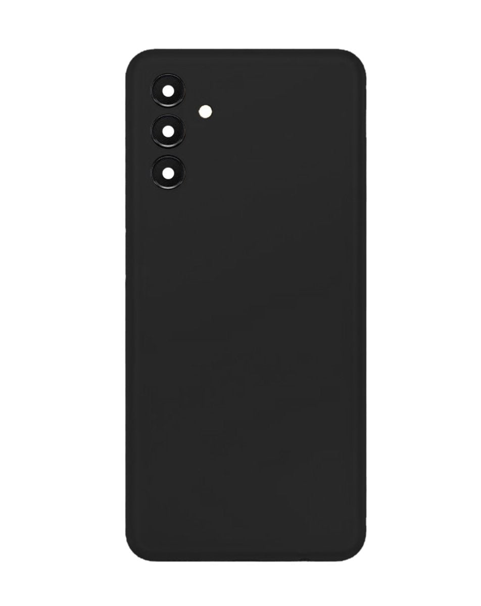 Back Glass with Camera Lens and Adhesive for Galaxy A13 5G (A136 / 2021) (NO LOGO) (BLACK)
