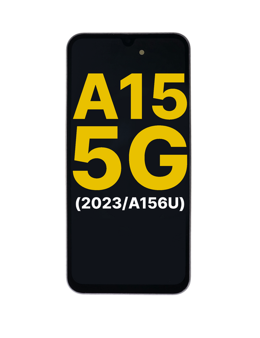 Samsung A15 5G 2023 (A156U) Screen Assembly (With The Frame) (Refurbished) (Black)