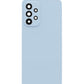 Back Glass with Camera Lens and Adhesive for Galaxy A53 5G (A536 / 2022) (NO LOGO) (BLUE)