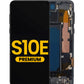 OLED Assembly with Frame for Galaxy S10E (G970) (BLACK) (Premium)