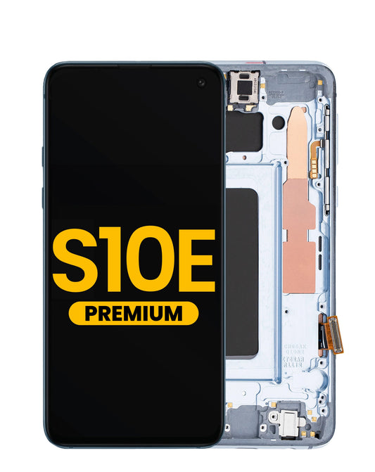 OLED Assembly with Frame for Galaxy S10E (G970) (BLUE) (Premium)