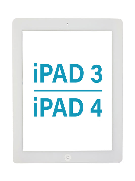 iPad 3 / iPad 4 Digitizer (Aftermarket) (White)