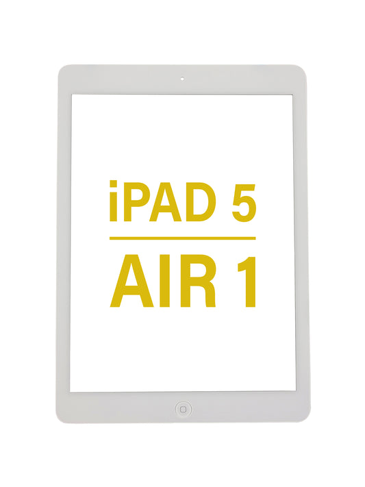 iPad 5 / Air 1 Digitizer (Home Button Pre-Installed) (Premium) (White)
