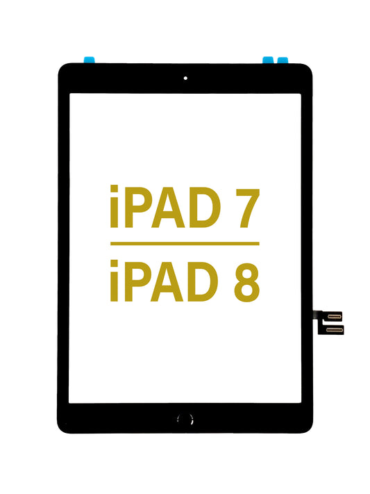 iPad 7 / iPad 8 Digitizer (Home Button Pre-Installed) (Premium) (Black)