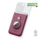 Esoulk Magnetic Wallet w/ Airtag Slot (Maroon)