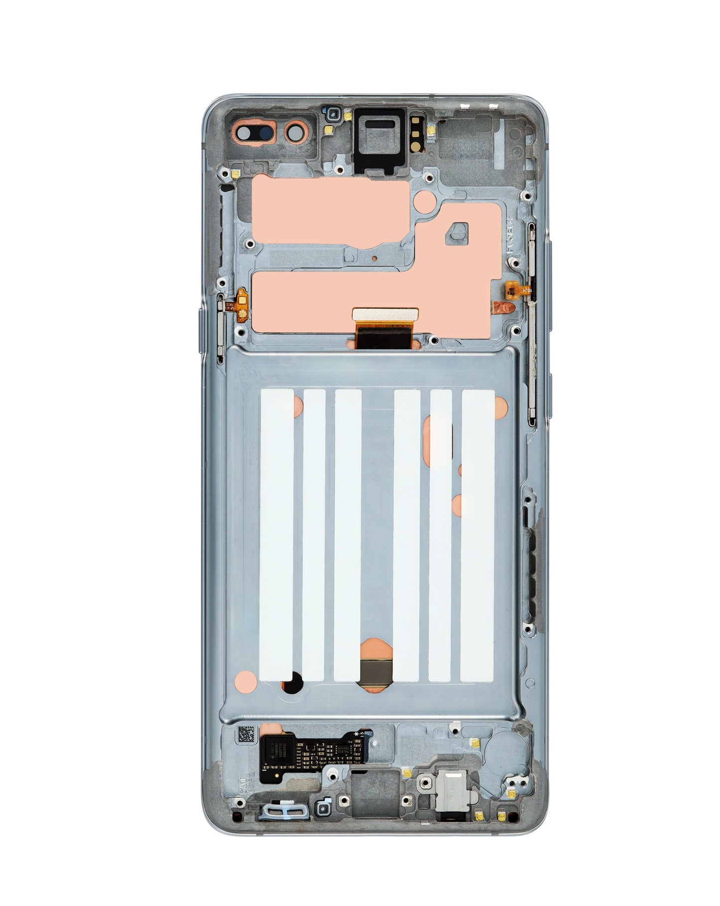 OLED Assembly with Frame for Galaxy S10 5G (G977) (MAJESTIC BLACK) (Premium)