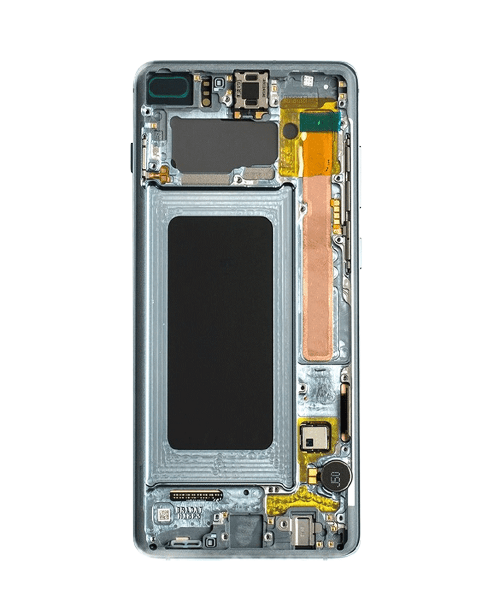 OLED Assembly with Frame for Galaxy S10 Plus (G975) (PRISM BLUE) (Premium)