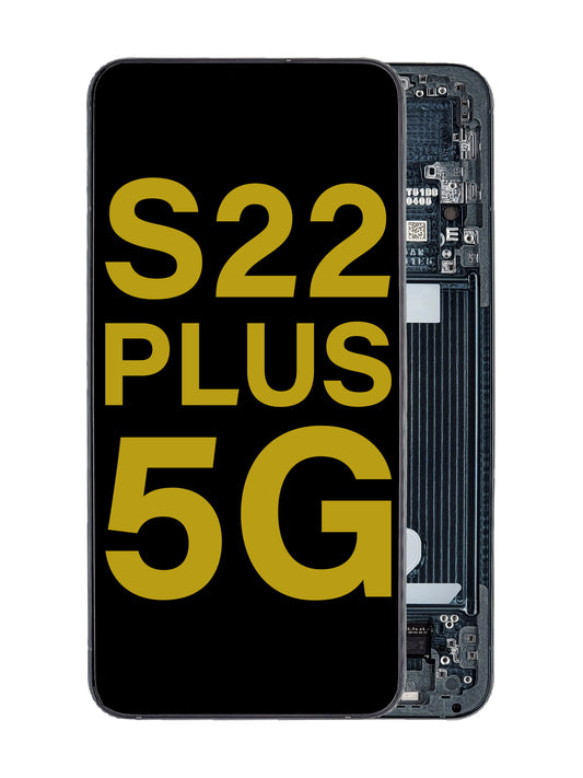 SGS S22 Plus 5G Screen Assembly (With The Frame) (Refurbished) (Green)