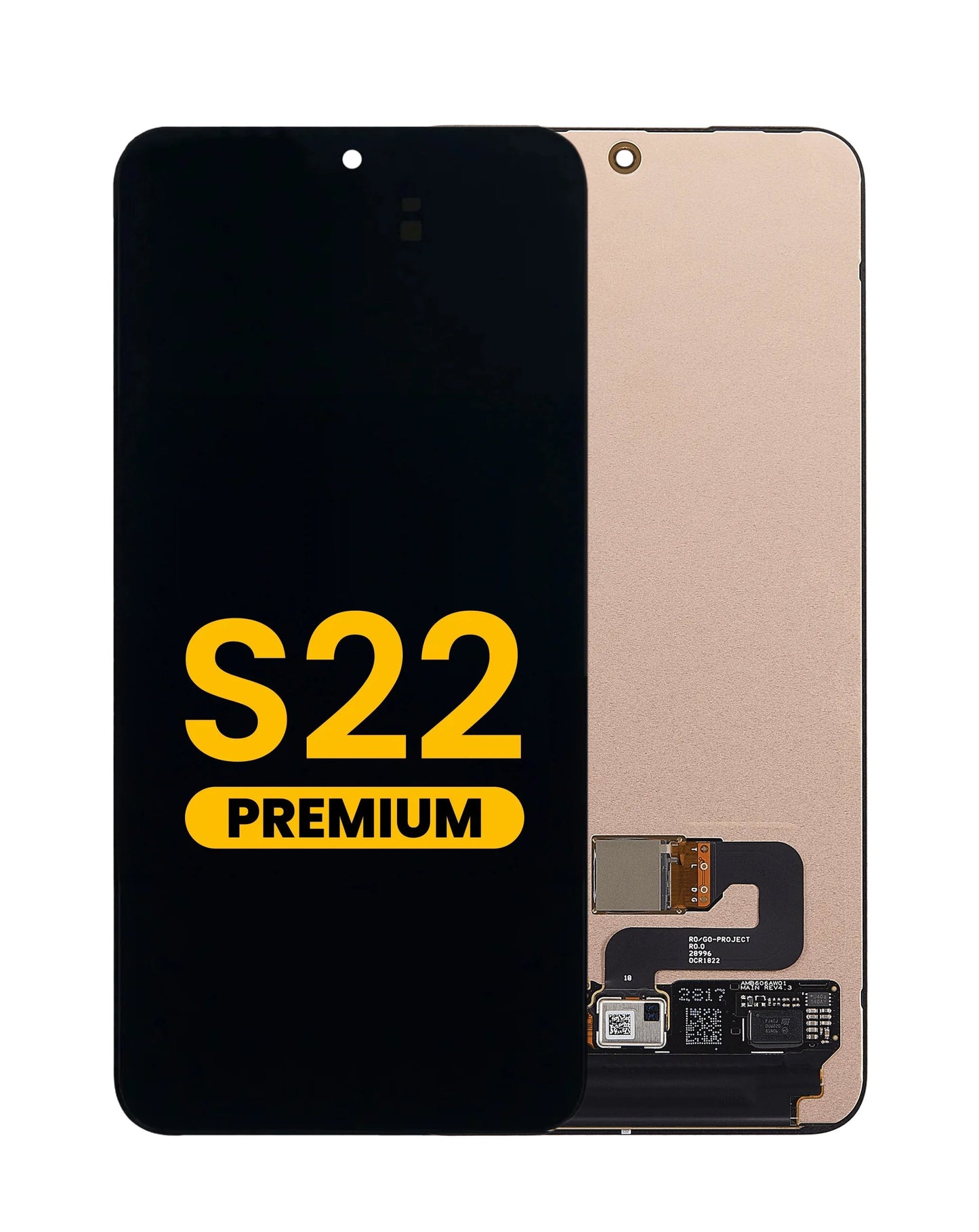 OLED Assembly without Frame for Galaxy S22 (S901) (Premium)