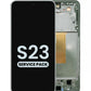 OLED Assembly with Frame for Galaxy S23 S911 (GREEN) (Service Pack)
