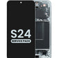 OLED Assembly with Frame for Galaxy S24 S921 (MARBLE GRAY) (Service Pack)