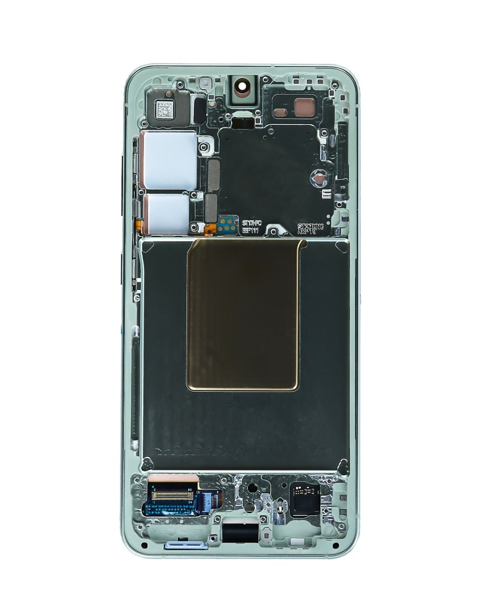 OLED Assembly with Frame for Galaxy S24 S921 (JADE GREEN) (Service Pack)