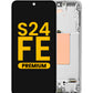 OLED Assembly with Frame for Galaxy S24 FE 5G (S721) (GRAY) (Premium)