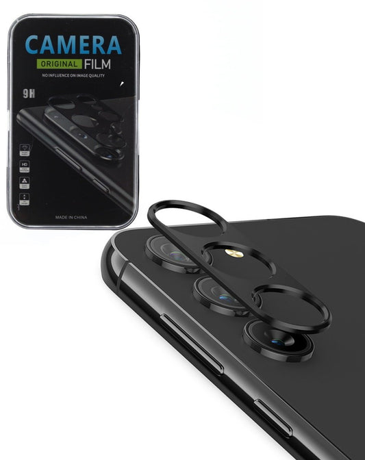 Galaxy S25 FE Back Camera Tempered Glass (BLACK)