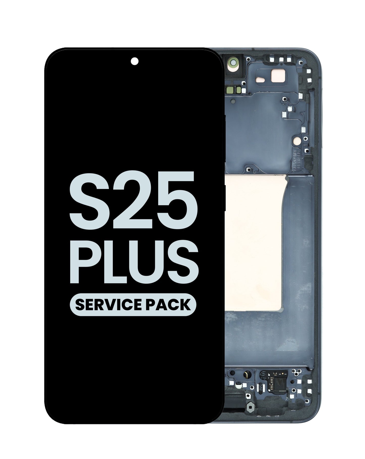 OLED Assembly with Frame for Galaxy S25 Plus S936 (Blueblack)(Service Pack)