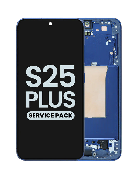 OLED Assembly with Frame for Galaxy S25 Plus S936 (Navy)(Service Pack)