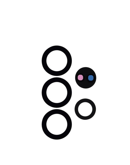 Back Camera Lens with Adhesive (Premium) for Galaxy S25 Ultra 5G (5 Piece Set)