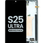 OLED Assembly with Frame for Galaxy S25 Ultra (S938) (Titanium Black) (Service Pack)
