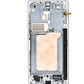OLED Assembly with Frame for Galaxy S25 Ultra (S938) (Titanium White Silver) (Service Pack)