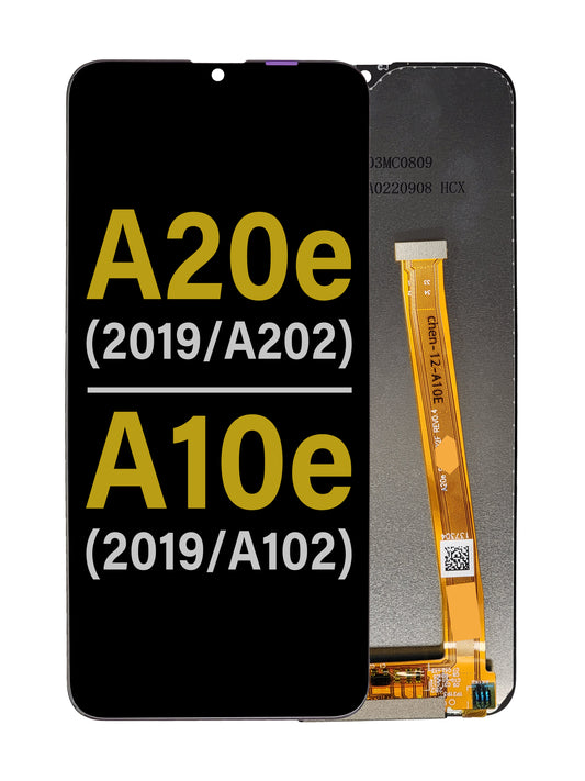 SGA A20e 2019 (A202) / A10e 2019 (A102) Screen Assembly (Without The Frame) (Service Pack) (Black)