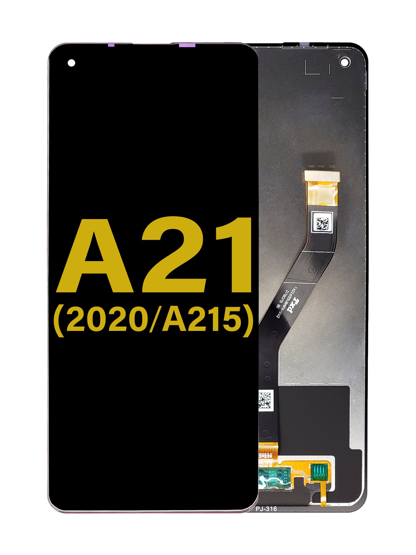 SGA A21 2020 (A215) Screen Assembly (Without The Frame) (Refurbished) (Black)
