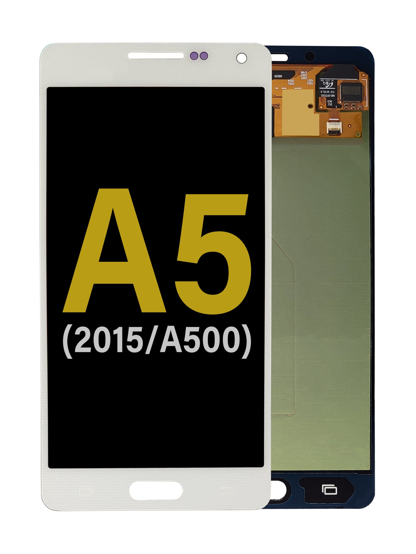 Samsung A5 2015 (A500) Screen Assembly (Without The Frame) (Refurbished) (White)