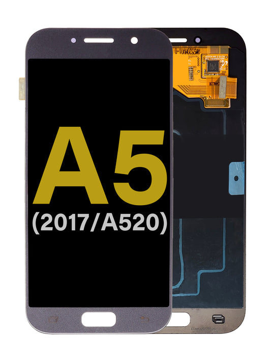 SGA A5 2017 (A520) Screen Assembly (Without The Frame) (Refurbished) (Black)