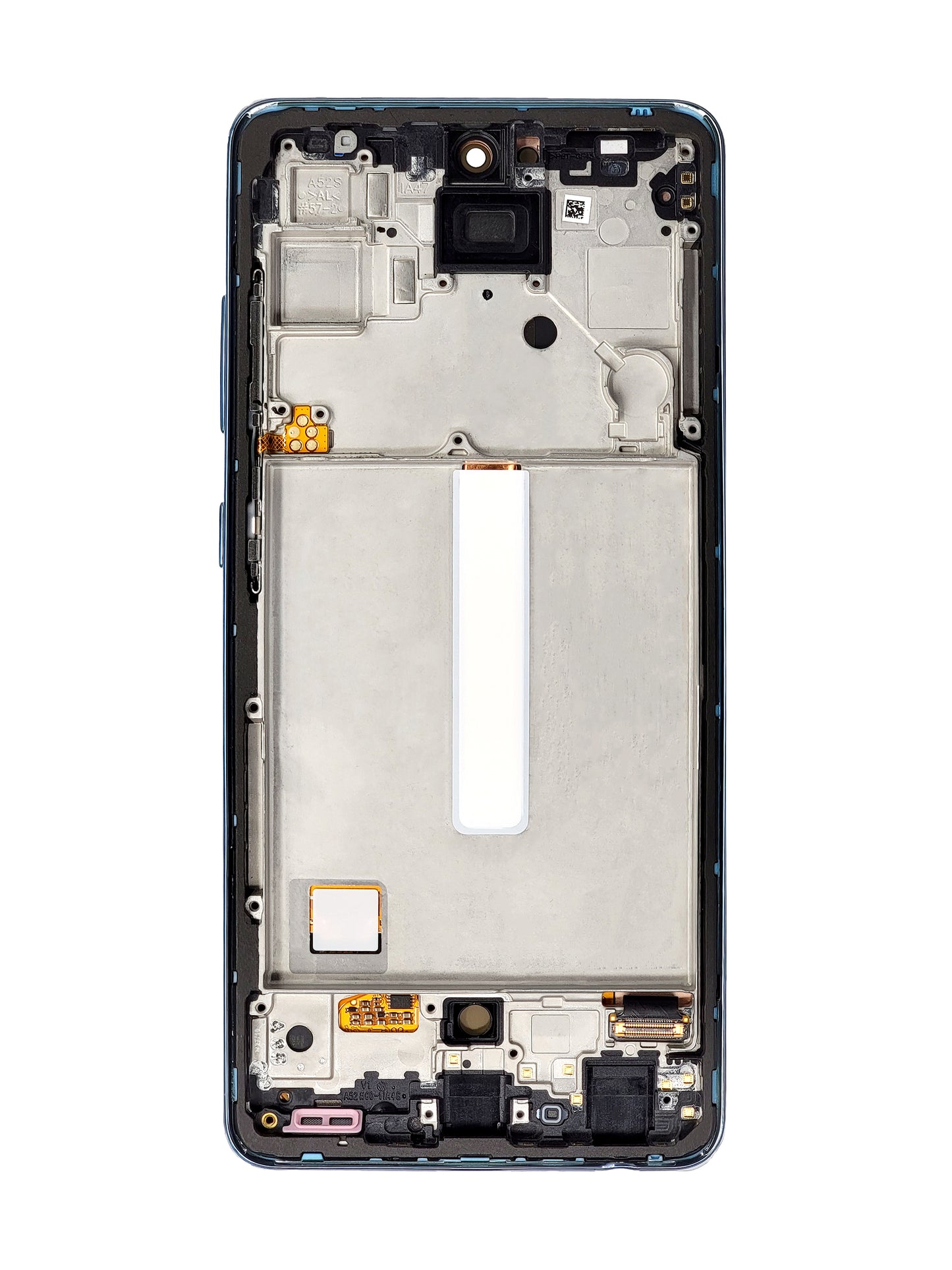 Samsung A52 2021 5G (A526) / A52 2021 4G (A525) / A52s 2021 (A528) Screen Assembly (With The Frame) (Refurbished) (Awesome Blue)