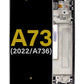 SGA A73 2022 (A736) Screen Assembly (With The Frame) (Service Pack) (Black)