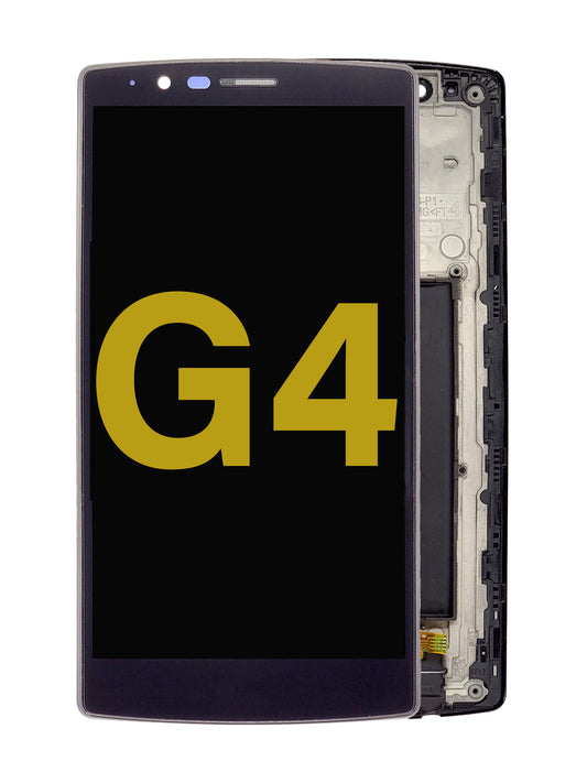 LGG G4 Screen Assembly (With The Frame) (Refurbished) (Black)