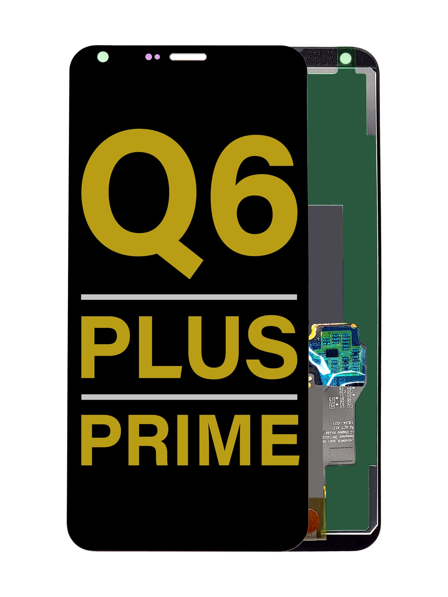 LGQ Q6 / Q6 Plus / Q6 Prime Screen Assembly (Without The Frame) (Refurbished) (Black)