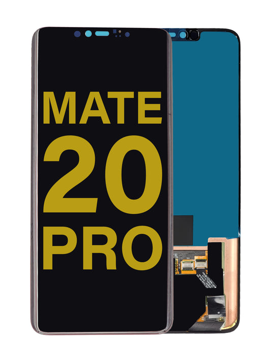 HW Mate 20 Pro Screen Assembly (Without The Frame) (Refurbished) (Black)