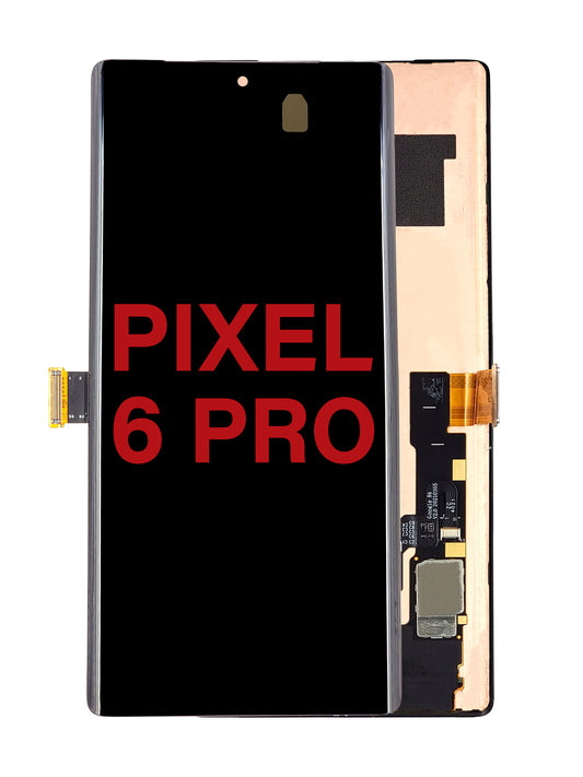 GOP Pixel 6 Pro Screen Assembly (Without The Frame)(Without Finger Print Sensor)(OLED) (Black)