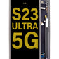 SGS S23 Ultra (5G) Screen Assembly (With The Frame) (Refurbished) (Black)