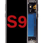 SGS S9 Screen Assembly (With The Frame) (OLED) (Midnight Black)
