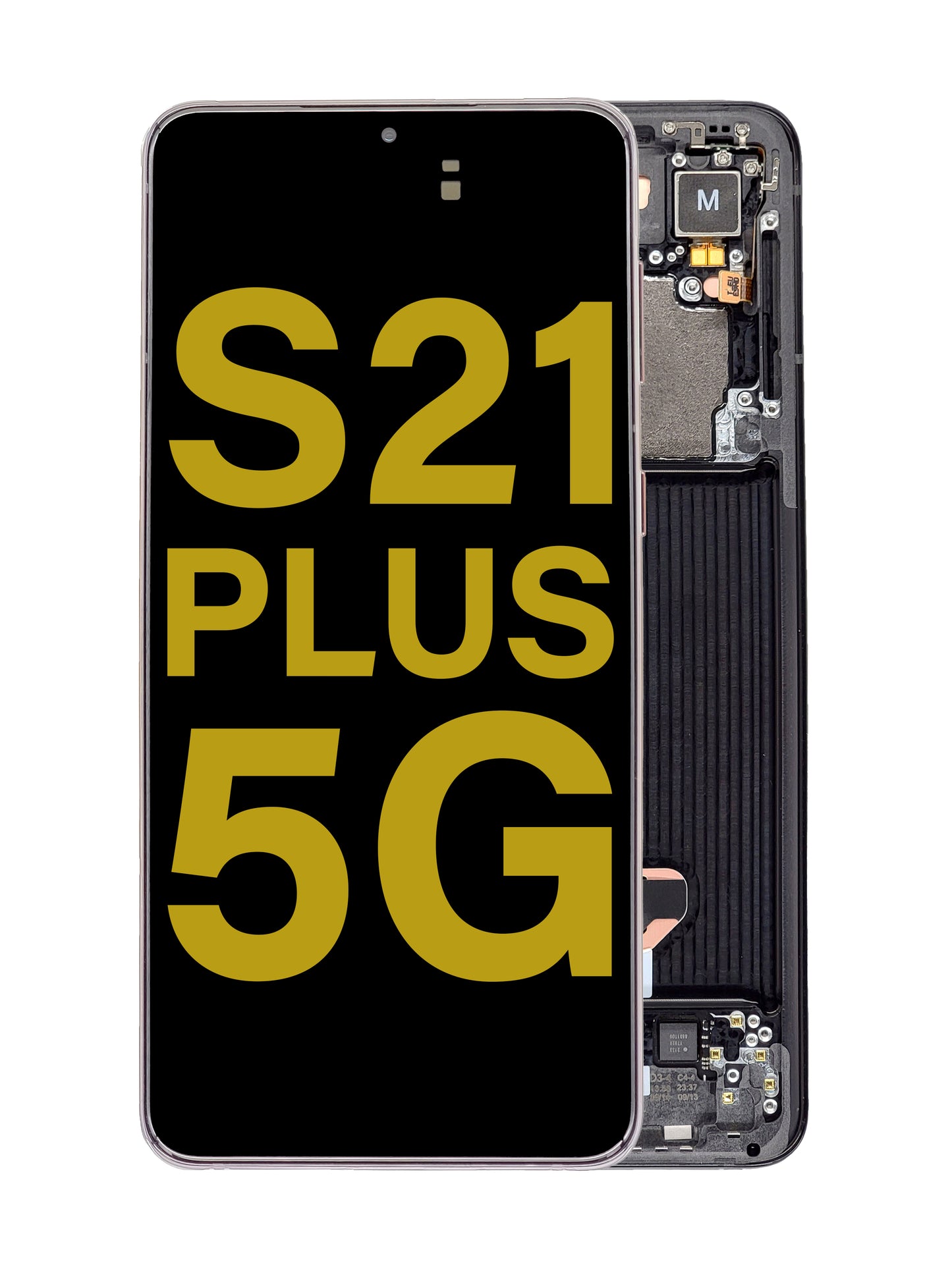 SGS S21 Plus (5G) Screen Assembly (With The Frame) (Service Pack) (Phantom Black)